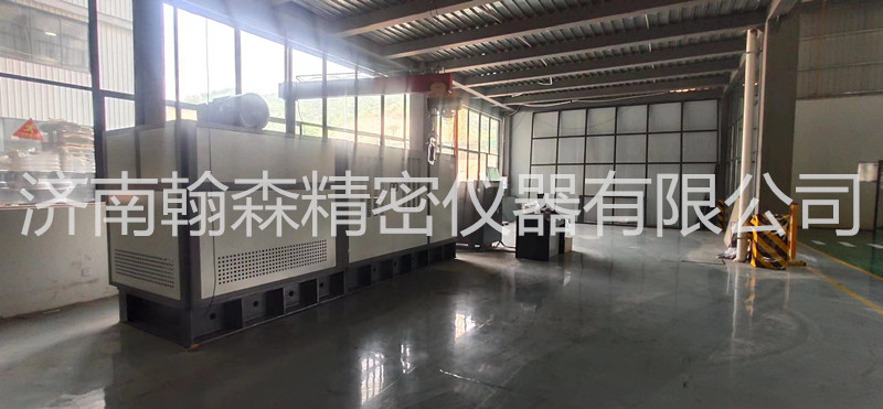汽车车轮径向载荷疲劳试验机客户现场交付使用